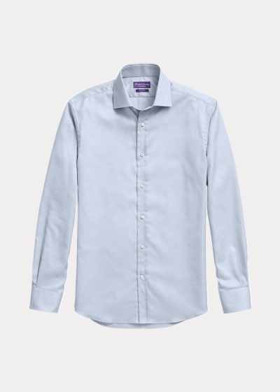 Ralph Lauren Cotton Oxford Skjorter Herre Danmark (PAEXD9543)